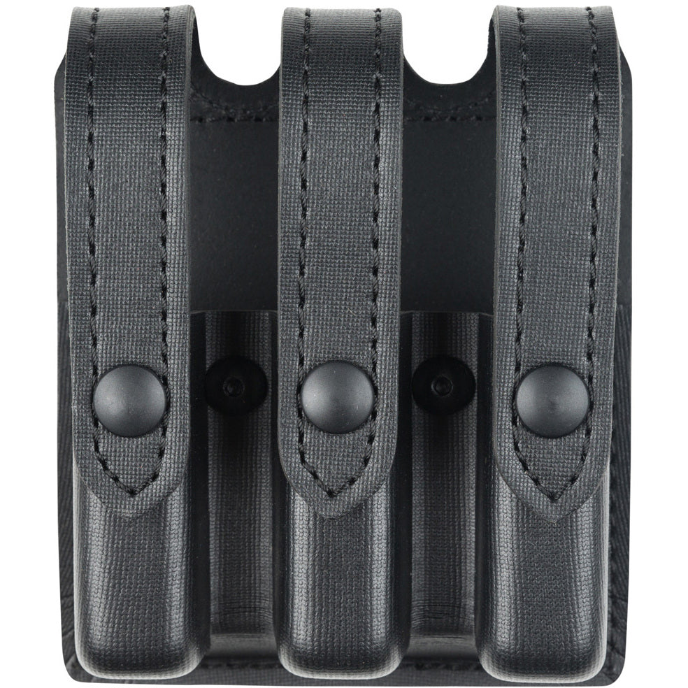 777 - Slimline Triple Magazine Pouch - Leather-Look Synthetic