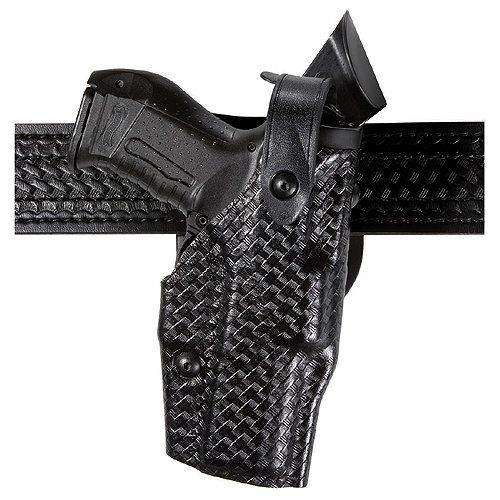 Model 6360 Als/sls Mid-ride, Level Iii Retention Duty Holster For Sig Sauer P320c W/ Light