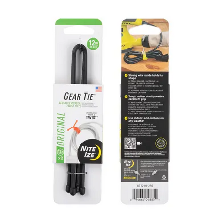 Gear Tie Reusable Rubber Twist Tie