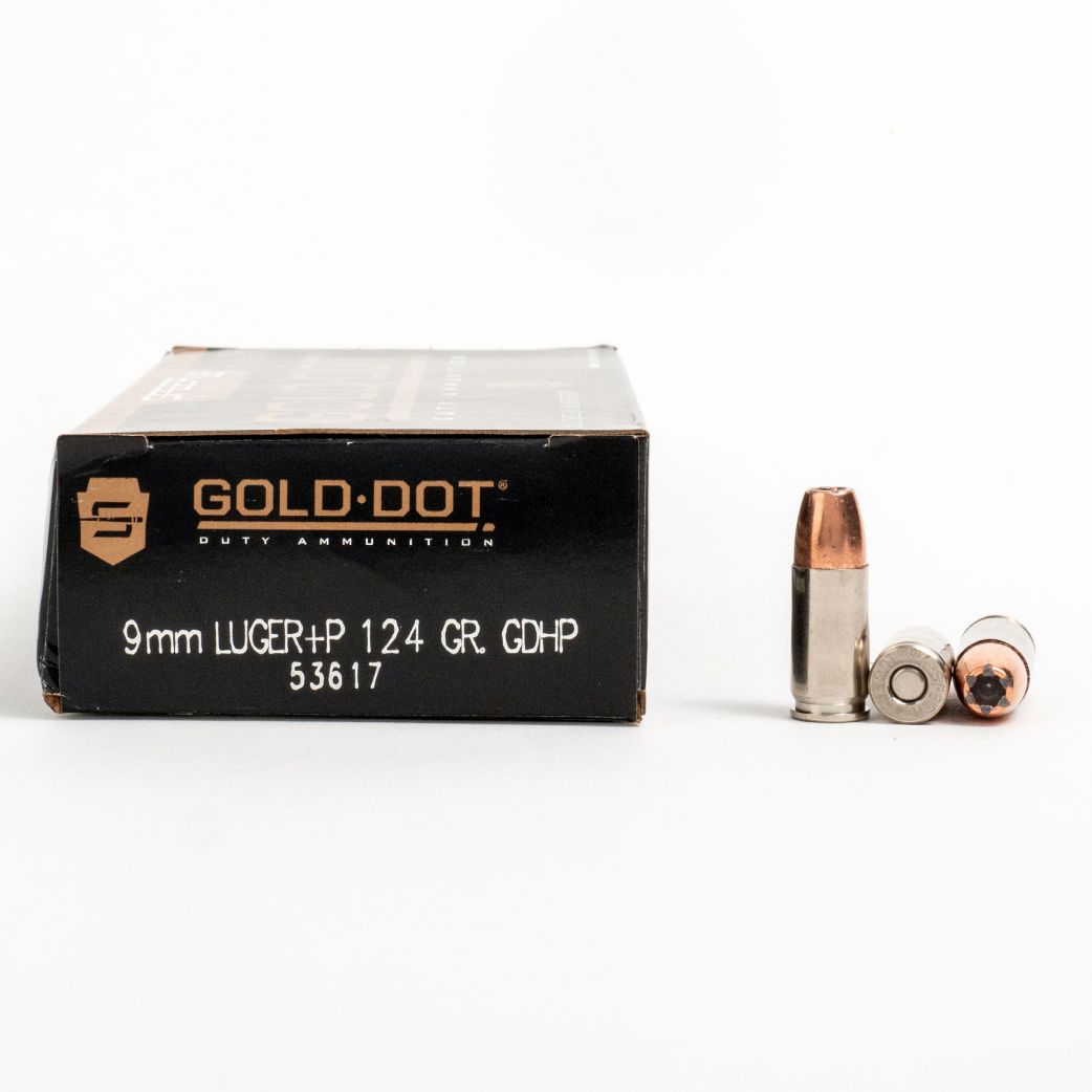 Gold Dot 9mm Luger +p Hp